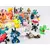 Foto de um(a) Lote Pokémon, da categoria de Brinquedos antigos. Kit de miniaturas Pokémon com personagens variados e possivelmente alguns repetidos. Mínimas marcas de uso. Em bom estado. Mostrado de uma perspectiva diferente. Vendido no marketplace Trésors.