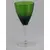 Foto de um(a) Par de taças verdes para vinho branco com pés translúcidos, da categoria de Taças. Par de taças em vidro verde para vinho branco com pés translucido, parte interna canelada, em bom estado. Mostrado de uma perspectiva diferente. Vendido no marketplace Trésors.