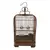Foto de um(a) Gaiola chinesa quadrada em bambu, da categoria de Objetos decorativos. Gaiola chinesa quadrada em bambu para decoração. Apresenta complementos em porcelana branca vitrificada decorados com... Vendido no marketplace Trésors.