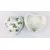 Foto de um(a) Porta-jóias floral, da categoria de Porta-Jóias. Delicado porta-jóia em porcelana branca (manufatura não identificada) com motivos florais em policromia pintados a mão. Mede... Mostrado de uma perspectiva diferente. Vendido no marketplace Trésors.