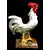 Foto de um(a) Escultura de galo em porcelana, da categoria de Escultura. Galo em porcelana com manufatura portuguesa em policromia pintado a mão. Em bom estado de conservação. Mostrado de uma perspectiva diferente. Vendido no marketplace Trésors.