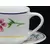 Foto de um(a) Xícaras de café com decoração de flores - Porcelana Santini Italy, da categoria de Xícaras. Lindo conjunto de xícaras para café em porcelana com decoração de flores em policromia. No verso SANTINI ITALY STYLE. Pouco... Mostrado de uma perspectiva diferente. Vendido no marketplace Trésors.