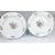Foto de um(a) Par de pratos com tema floral - Steatita, da categoria de Jogos de pratos. Par de pratinhos ornamentais para parede da PORCELANA STEATITA / PARANÁ. Decoração floral em policromia com filete dourado.... Mostrado de uma perspectiva diferente. Vendido no marketplace Trésors.