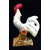 Foto de um(a) Escultura de galo em porcelana, da categoria de Escultura. Galo em porcelana com manufatura portuguesa em policromia pintado a mão. Em bom estado de conservação. Mostrado de uma perspectiva diferente. Vendido no marketplace Trésors.
