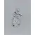 Foto de um(a) Menina violistana - pequena escultura em porcelana azul e branca, da categoria de Escultura. Pequena escultura em porcelana azul e branca, retratando menina violinista de vestido. Mede C: 6cm L: 6cm A: 10cm. Mostrado de uma perspectiva diferente. Vendido no marketplace Trésors.