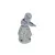 Foto de um(a) Menina violistana - pequena escultura em porcelana azul e branca, da categoria de Escultura. Pequena escultura em porcelana azul e branca, retratando menina violinista de vestido. Mede C: 6cm L: 6cm A: 10cm. Vendido no marketplace Trésors.