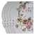 Foto de um(a) Antiguidade prato raso em porcelana Limoges, da categoria de Pratos Decorativos. Prato raso em fina porcelana francesa Limoges com rica decoração floral. França século XIX.24,5 cm de diâmetro. Mostrado de uma perspectiva diferente. Vendido no marketplace Trésors.