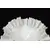 Foto de um(a) Fruteira em opalina na cor creme/off white, da categoria de Centro de mesa. Opalina, pode ser centro de mesa, fruteira, uveira. decoração bico de jaca e bordas moldadas. Altura: 16cm; Diâmetro: 20cm. Mostrado de uma perspectiva diferente. Vendido no marketplace Trésors.