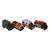 Foto de um(a) Conjunto de carrinhos Matchbox, da categoria de Carros e caminhões de brinquedo. Conjunto com 4 carrinhos Matchbox, ambos apresentam marcas do tempo. Em bom estado. Mostrado de uma perspectiva diferente. Vendido no marketplace Trésors.