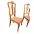 Foto de um(a) Cadeiras Provençal Vintage, da categoria de Cadeiras de jantar. Cadeiras provençal ,estofado em couro pirografado ,estrutura de madeira imbúia. Valor unitário (temos 6 unidades... Mostrado de uma perspectiva diferente. Vendido no marketplace Trésors.