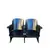 Foto de um(a) Longarina Vintage anos 60, da categoria de Outras cadeiras . A Longarina Anos 60 é um item vintage que traz um toque de nostalgia e charme para a decoração de ambientes marítimos.... Mostrado de uma perspectiva diferente. Vendido no marketplace Trésors.