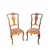 Foto de um(a) Cadeiras Provençal Vintage, da categoria de Cadeiras de jantar. Cadeiras provençal ,estofado em couro pirografado ,estrutura de madeira imbúia. Valor unitário (temos 6 unidades... Mostrado de uma perspectiva diferente. Vendido no marketplace Trésors.