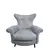 Foto de um(a) Par de poltronas estilo bergere anos 60, da categoria de Poltronas. Belíssimo par de poltronas anos 60, estofado novo e estrutura dos pés ebanizados. Disponíveis para venda!Medidas: 80cm L... Vendido no marketplace Trésors.