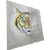 Foto de um(a) Quadro leão - 80 x 80 cm, da categoria de Pinturas. Tecnica mista de pintura, marcas do tempo dimensões: 80cm L x 80cm A. Vendido no marketplace Trésors.