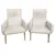 Foto de um(a) Par de poltronas Italianas em pau marfim, da categoria de Poltronas. Raro par de poltronas ao estilo Italiano, design anônimo, estado original de conservação, estrutura em madeira pau... Vendido no marketplace Trésors.