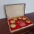 Foto de um(a) Conjunto sobremesa Bel Prata, da categoria de Conjuntos de servir. Antigo e lindo conjunto para sobremesa, Bel Prata, com detalhes em banho dourado,composto de 6 tacinhas e 6 colheres... Mostrado de uma perspectiva diferente. Vendido no marketplace Trésors.