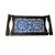 Foto de um(a) Azulejo Modernista, da categoria de Bandejas. Bandeja com bordas e alça em madeira e dois azulejos do arquiteto modernista Anisio Medeiros (1922 -2003). Padrão de... Vendido no marketplace Trésors.