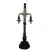 Foto de um(a) Abajur formato poste de rua, da categoria de Abajures. Abajur representando poste antigo com duas lâmpadas, placa praça da árvore. Medidas: altura 48 cm x largura 19 cm x base 12... Vendido no marketplace Trésors.
