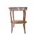 Foto de um(a) Mesa de canto em madeira, da categoria de Mesas laterais. Mesinha de canto decorativa com 2 níveis e uma gaveta. Arrematada por detalhes em bronze.(mesinha restaurada) Medidas :... Vendido no marketplace Trésors.