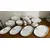 Foto de um(a) Jogo de jantar com 30 peças porcelana Renner, da categoria de Acessórios de cozinha. Lindo aparelho de jantar floral vintage, com diversas peças, incluindo pratos, travessas, sopeira, Ideal para ocasiões... Mostrado de uma perspectiva diferente. Vendido no marketplace Trésors.