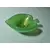 Foto de um(a) Murano verde e ouro, da categoria de Travessas e tigelas. Linda e autêntica peça em Murano na cor verde e detalhes em pó de ouro. Mostrado de uma perspectiva diferente. Vendido no marketplace Trésors.