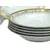 Foto de um(a) Conjunto com 06 pratos fundos porcelana Real, da categoria de Jogos de pratos. Conjunto de 6 pratos fundos da renomada marca PORCELANA REAL BRASIL, com decoração floral em policromia e borda dourada. Em... Mostrado de uma perspectiva diferente. Vendido no marketplace Trésors.