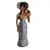 Foto de um(a) Escultura terracota figura mulher, da categoria de Escultura. ARTE POPULAR - escultura em terracota representando figura de mulher com vaso no ombro, pintada a mão nas cores branco e... Mostrado de uma perspectiva diferente. Vendido no marketplace Trésors.