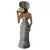Foto de um(a) Escultura terracota figura mulher, da categoria de Escultura. ARTE POPULAR - escultura em terracota representando figura de mulher com vaso no ombro, pintada a mão nas cores branco e... Mostrado de uma perspectiva diferente. Vendido no marketplace Trésors.