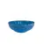 Foto de um(a) Centro de mesa em opalina azul clara, da categoria de Centro de mesa. Centro de mesa em opalina azul com borda rendada e decoração floral pintada à mão em dourado e branco. Formato arredondado... Vendido no marketplace Trésors.