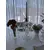 Foto de um(a) Par de castiçais - BACCARAT séc XIX, da categoria de Castiçais. Par de castiçais franceses, séc. XIX, Baccarat, translúcido, base com borda em perolados, copo para vela com gotas e... Mostrado de uma perspectiva diferente. Vendido no marketplace Trésors.