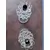Foto de um(a) Par de castiçais - BACCARAT séc XIX, da categoria de Castiçais. Par de castiçais franceses, séc. XIX, Baccarat, translúcido, base com borda em perolados, copo para vela com gotas e... Mostrado de uma perspectiva diferente. Vendido no marketplace Trésors.