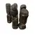 Foto de um(a) Conjunto de estarias esculpidas a mão, da categoria de Modelos e estatuetas. Conjunto de Esculturas em madeira – Arte Popular/Tribal Lindo conjunto de esculturas em madeira maciça, entalhadas à mão,... Vendido no marketplace Trésors.