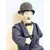 Foto de um(a) ​Boneco Charles Chaplin em porcelana e tecido, da categoria de Bonecos de arte. Boneco do Charles Chaplin em porcelana e tecido, com bengala em metal e chapéu em feltro. Marcas do tempo e uso mas sem nada... Mostrado de uma perspectiva diferente. Vendido no marketplace Trésors.