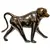 Foto de um(a) Grande escultura decorativo de babuíno, da categoria de Escultura. Grande escultura decorativo de babuíno em material rígido em tons dourado e fumê. Medidas 21 cm alt. X 27 cm compr. Vendido no marketplace Trésors.