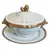 Foto de um(a) Sopeira em porcelana Limoges, da categoria de Terrinas de sopa. Linda sopeira com presentoir em porcelana branca e dourada Limoges Savary com incrustação de douração dupla polida com... Vendido no marketplace Trésors.
