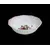 Foto de um(a) Bowl redondo em porcelana branca, da categoria de Travessas e tigelas. Bowl redondo em porcelana branca, com borda levemente octogonal e detalhes em relevo na parte superior. ( Possivelmente... Mostrado de uma perspectiva diferente. Vendido no marketplace Trésors.