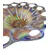 Foto de um(a) Centro de Mesa Murano Design Orgânico – Estilo Moderno, da categoria de Centro de mesa. O equilíbrio perfeito entre força e delicadeza. Este centro de mesa em Murano utiliza a técnica de sobreposição de cores,... Mostrado de uma perspectiva diferente. Vendido no marketplace Trésors.