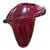 Foto de um(a) Vaso Murano Vermelho, da categoria de Vasos. Cada curva deste vaso conta uma história de fogo e sopro. Feito artesanalmente, este Murano carrega a alma da tradição... Vendido no marketplace Trésors.