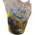 Foto de um(a) Vaso Murano Colorido, da categoria de Vasos. Cada curva deste vaso conta uma história de fogo e sopro. Mostrado de uma perspectiva diferente. Vendido no marketplace Trésors.