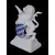 Foto de um(a) Escultura De Leão Heráldico Branco, da categoria de Escultura. Pequena e delicada escultura de leão branco HERÁLDICO, da manufatura BAVARIA West Germany, com escudo azul. Medidas 11 cm de... Mostrado de uma perspectiva diferente. Vendido no marketplace Trésors.