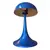 Foto de um(a) Abajur Vintage de Mesa "Cogumelo" – Azul Metálico Estilo Space Age, da categoria de Abajures. Este exemplar é uma peça icônica de iluminação que remete ao design futurista e audacioso das décadas de 1960 e 1970,... Mostrado de uma perspectiva diferente. Vendido no marketplace Trésors.
