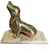 Foto de um(a) Antiga Escultura Cachorro em Bronze e Mármore, da categoria de Escultura. Distinta estatueta colecionável que representa, de forma estilizada e elegante, a silhueta de um cão da raça Dachshund. Esta... Mostrado de uma perspectiva diferente. Vendido no marketplace Trésors.