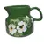 Foto de um(a) Jogo de Café/Chá em Porcelana Esmaltada Verde – Pintura Floral Artesanal – 15 Peças, da categoria de Conjuntos de café e chá. Encante seus convidados com este magnífico conjunto de café em porcelana esmaltada. Com um acabamento em verde folha... Mostrado de uma perspectiva diferente. Vendido no marketplace Trésors.