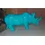 Foto de um(a) Rinoceronte em resina, da categoria de Modelos e estatuetas. Escultura decorativa em resina, representando um rinoceronte, uma peça de design contemporâneo que se destaca pelo impacto... Mostrado de uma perspectiva diferente. Vendido no marketplace Trésors.