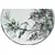 Foto de um(a) Prato ornamental estilo sumi-e, da categoria de Pratos Decorativos. Prato ornamental em porcelana branca, com pintura feita à mão em policromia de estilo asiático. Apresenta pássaro em um... Mostrado de uma perspectiva diferente. Vendido no marketplace Trésors.