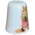 Foto de um(a) Dedal em Porcelana Decorado - Esquilo com Flores e Buquê de Tulipas - Colecionável, da categoria de Outros colecionáveis. Esta peça traz uma composição vibrante e detalhada, destacando-se pela vivacidade das cores e pela delicadeza das... Mostrado de uma perspectiva diferente. Vendido no marketplace Trésors.