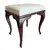 Foto de um(a) Banqueta Chippendale em Imbuia Maciça – Design Clássico, da categoria de Banquetas. Enriqueça seu ambiente com a elegância atemporal desta banqueta estilo Chippendale. Executada em imbuia maciça, madeira... Vendido no marketplace Trésors.
