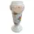 Foto de um(a) Vaso em Vidro Opaline Leitoso – Decoração Floral Pintada à Mão e Filetes Dourados, da categoria de Vasos. Apresentamos um delicado vaso decorativo em vidro leitoso branco, que combina a elegância da opalinagem com a vivacidade da... Mostrado de uma perspectiva diferente. Vendido no marketplace Trésors.