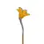 Foto de um(a) Flor Decorativa em Cristal Murano - Amarelo Ouro, da categoria de Outros colecionáveis. Elegante flor decorativa artesanal, modelada à mão em cristal Murano. Esta peça une o charme do design orgânico com a... Mostrado de uma perspectiva diferente. Vendido no marketplace Trésors.