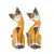 Foto de um(a) Par de gatos artesanais de Bali, da categoria de Modelos e estatuetas. Par de gatos antigos de Bali. Em Bali, os gatos representam a limpeza das energias e o par simboliza a harmonia no... Vendido no marketplace Trésors.